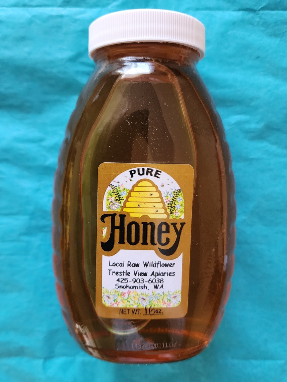 Raw Wildflower Honey • 1 lb • Local Small Batch 🍯